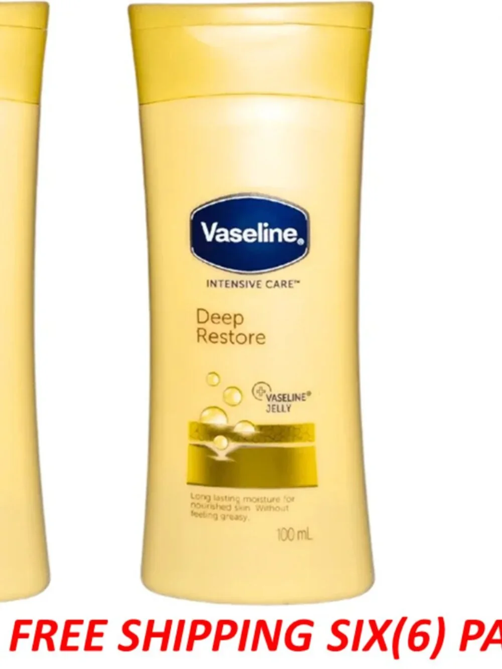 Vaseline Lotion Intensive Care Deep Restore Nourishing (Six Pack)